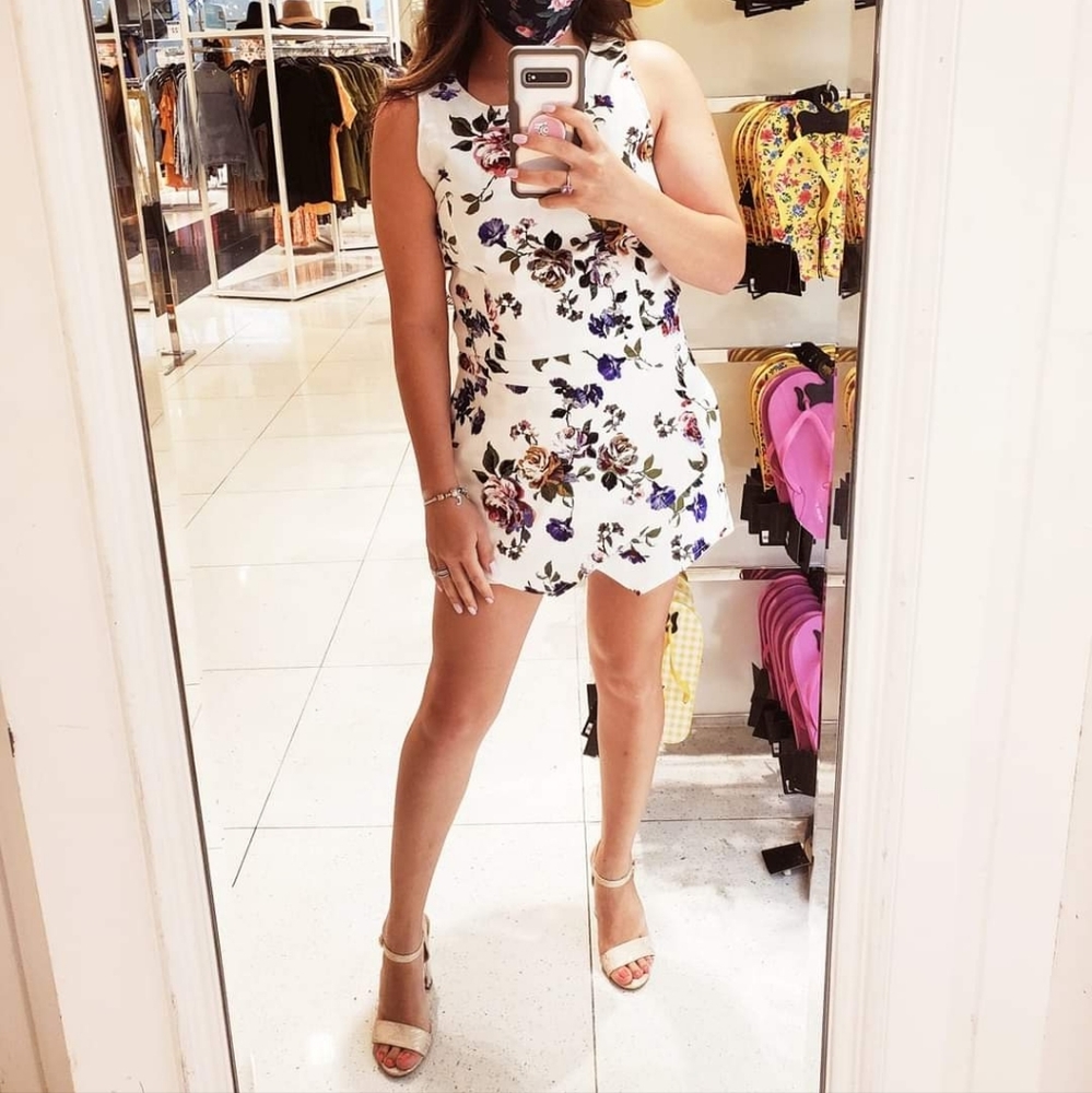 2 piece short and crop top set